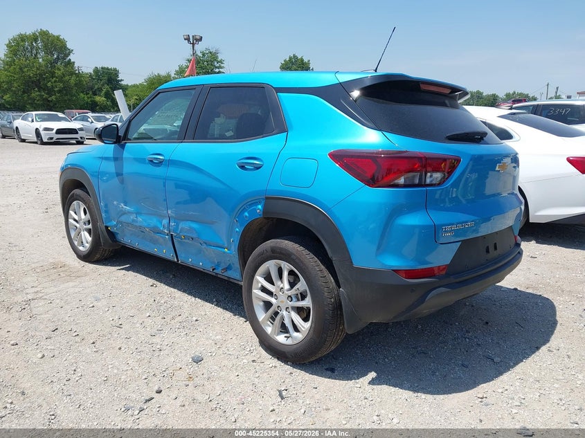 2026 Chevrolet Trailblazer VIN KL79MNSL4TB012030 IAAI salvage auction — RIGHT FRONT, Salvage Title, sold $7,200 on 2026-07-28 (photo 3)