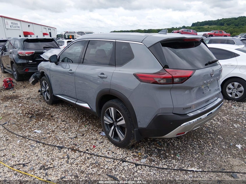 2022 Nissan Rogue VIN JN8BT3DC0NW118287 IAAI salvage auction — FRONT END, Salvage (Arkansas), sold $25 on 2026-07-30 (photo 3)