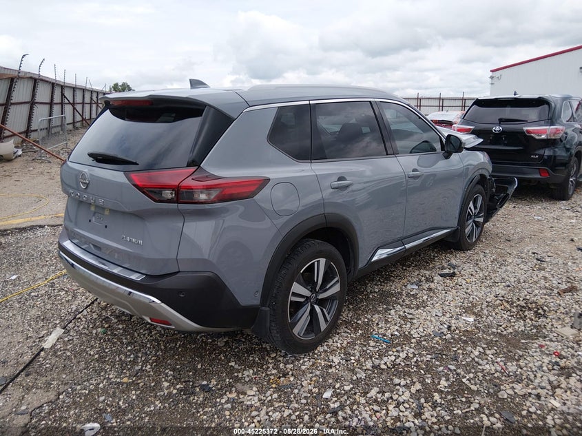 2022 Nissan Rogue VIN JN8BT3DC0NW118287 IAAI salvage auction — FRONT END, Salvage (Arkansas), sold $25 on 2026-07-30 (photo 4)