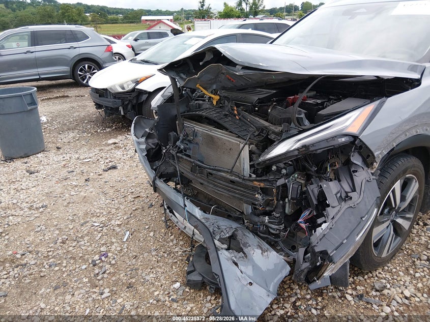 2022 Nissan Rogue VIN JN8BT3DC0NW118287 IAAI salvage auction — FRONT END, Salvage (Arkansas), sold $25 on 2026-07-30 (photo 6)