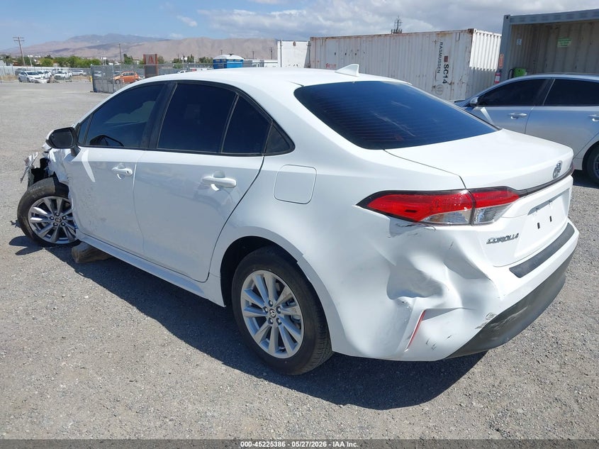 2026 Toyota Corolla VIN JTDB4MEE1T3046254 IAAI salvage auction — LEFT FRONT, Salvage (California), sold $5,225 on 2026-07-20 (photo 3)
