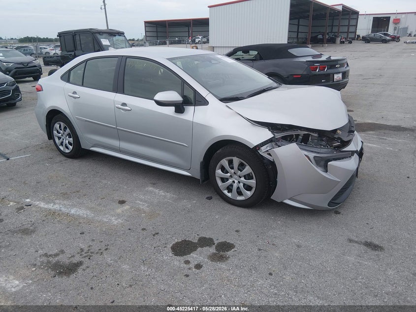 2025 Toyota Corolla VIN JTDBCMFEXS3100053 IAAI salvage auction — FRONT END, Salvage (Missouri), sold $7,950 on 2026-07-16 (photo 1)