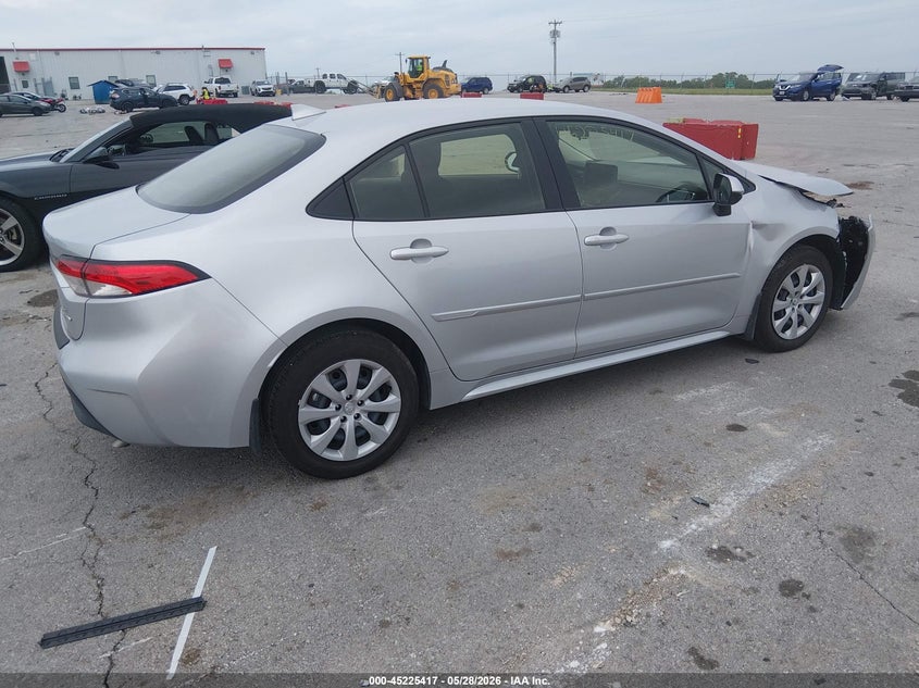2025 Toyota Corolla VIN JTDBCMFEXS3100053 IAAI salvage auction — FRONT END, Salvage (Missouri), sold $7,950 on 2026-07-16 (photo 4)