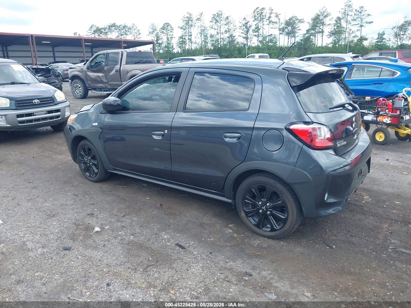 2024 Mitsubishi Mirage VIN ML32AWHJ0RH030431 IAAI salvage auction — FRONT END, Salvage Title, sold $2,550 on 2026-07-21 (photo 3)