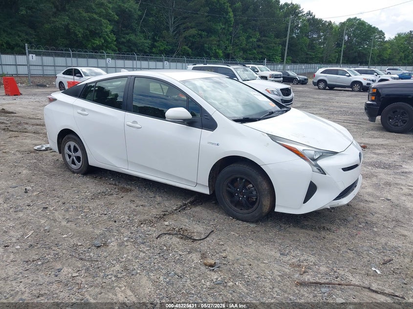 2017 Toyota Prius VIN JTDKBRFU0H3052238 IAAI salvage auction — LEFT SIDE, Salvage (Georgia), sold $4,850 on 2026-07-16 (photo 1)