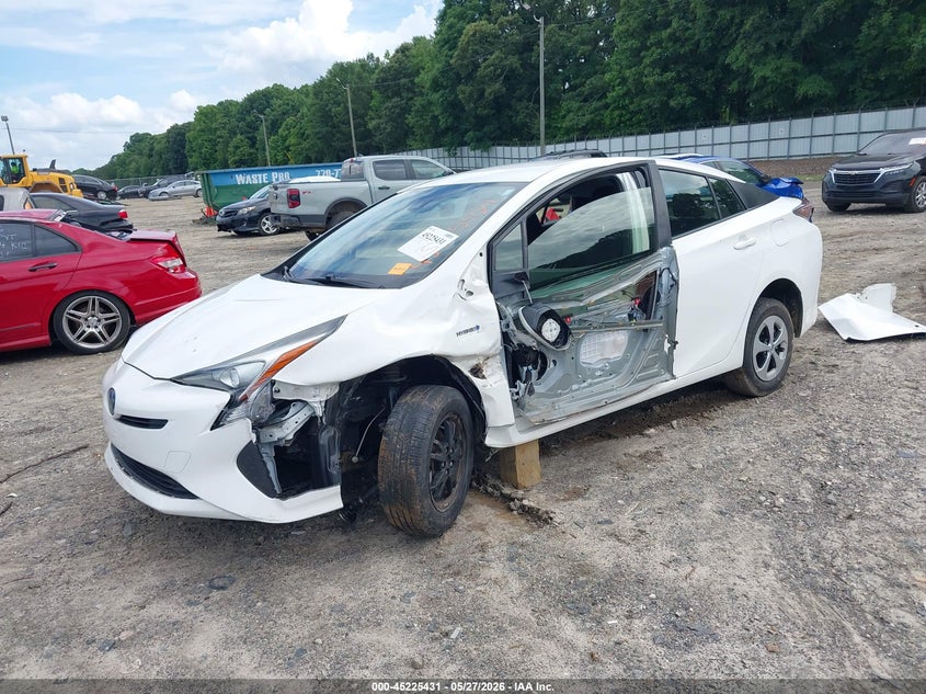 2017 Toyota Prius VIN JTDKBRFU0H3052238 IAAI salvage auction — LEFT SIDE, Salvage (Georgia), sold $4,850 on 2026-07-16 (photo 2)
