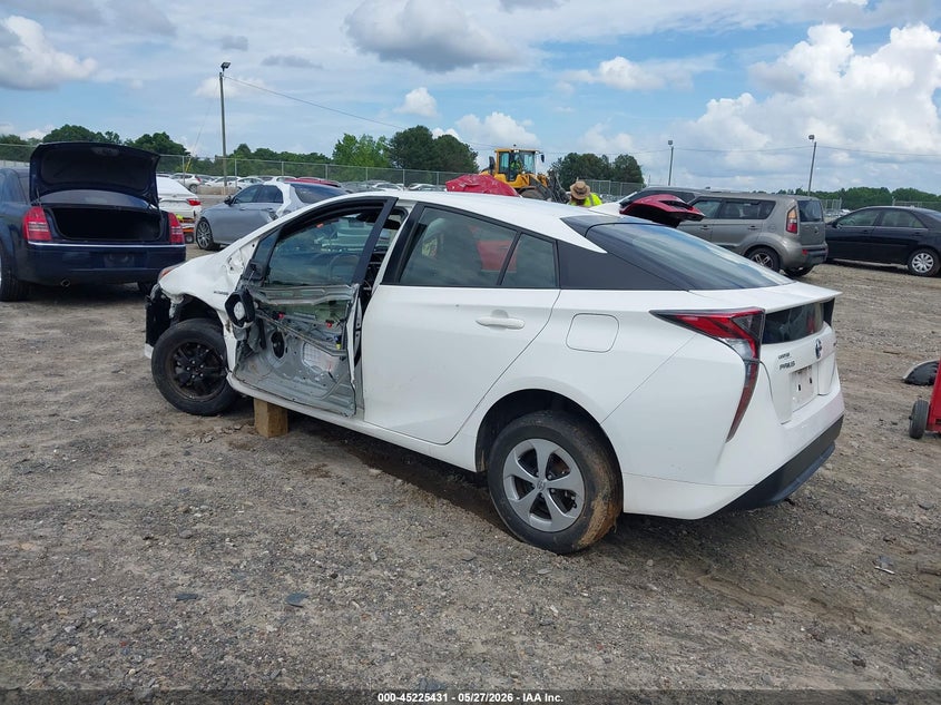 2017 Toyota Prius VIN JTDKBRFU0H3052238 IAAI salvage auction — LEFT SIDE, Salvage (Georgia), sold $4,850 on 2026-07-16 (photo 3)
