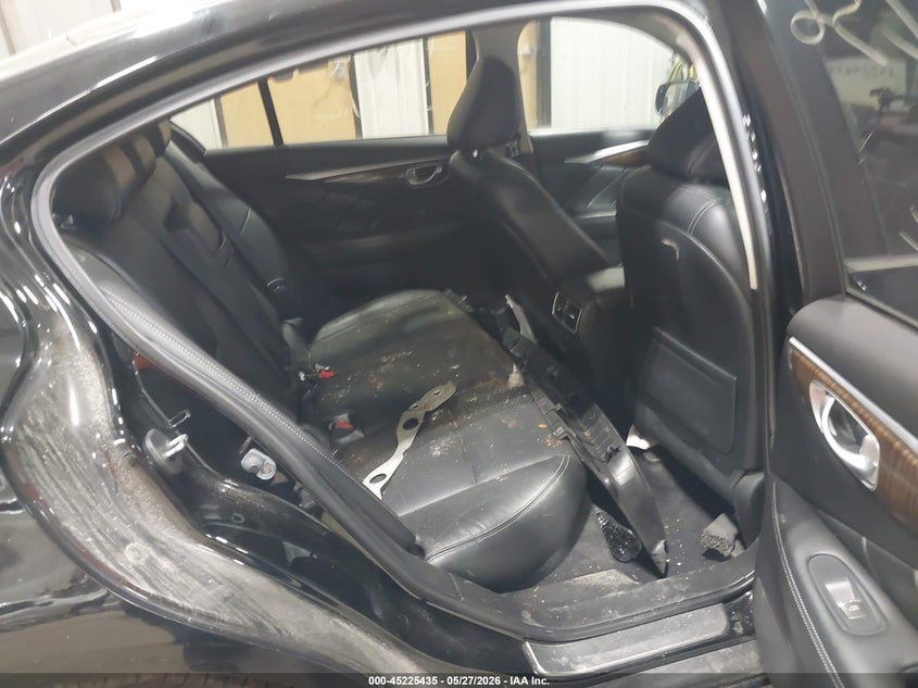 2014 Infiniti Q50 VIN JN1BV7AR8EM705762 IAAI salvage auction — UNKNOWN, Previously Damaged (North Dakota), sold $1,150 on 2026-07-23 (photo 8)