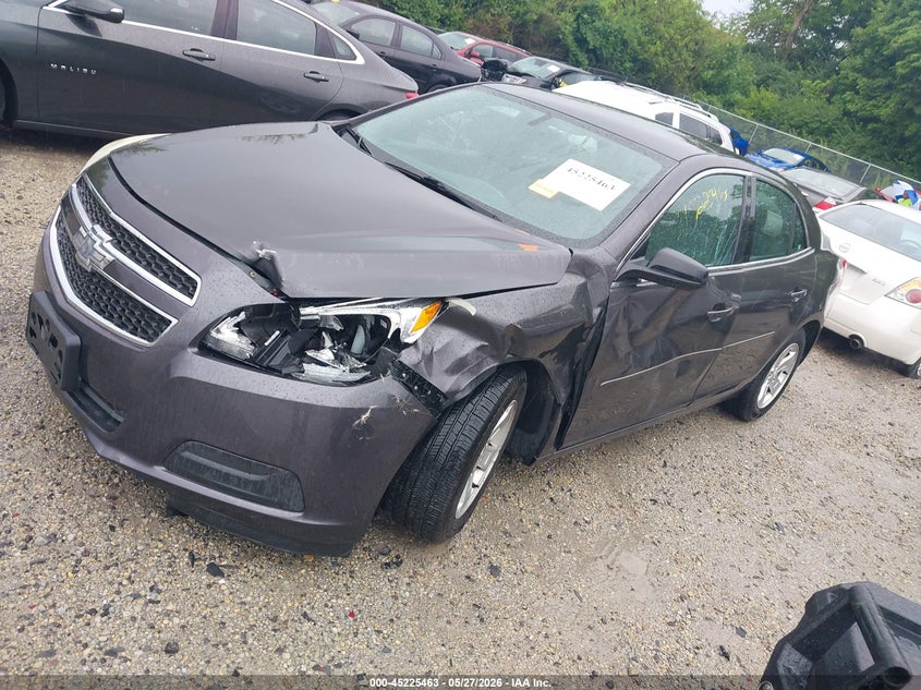 2013 Chevrolet Malibu VIN 1G11B5SA7DF334958 IAAI salvage auction — LEFT FRONT, Salvage Title, sold $550 on 2026-08-01 (photo 2)