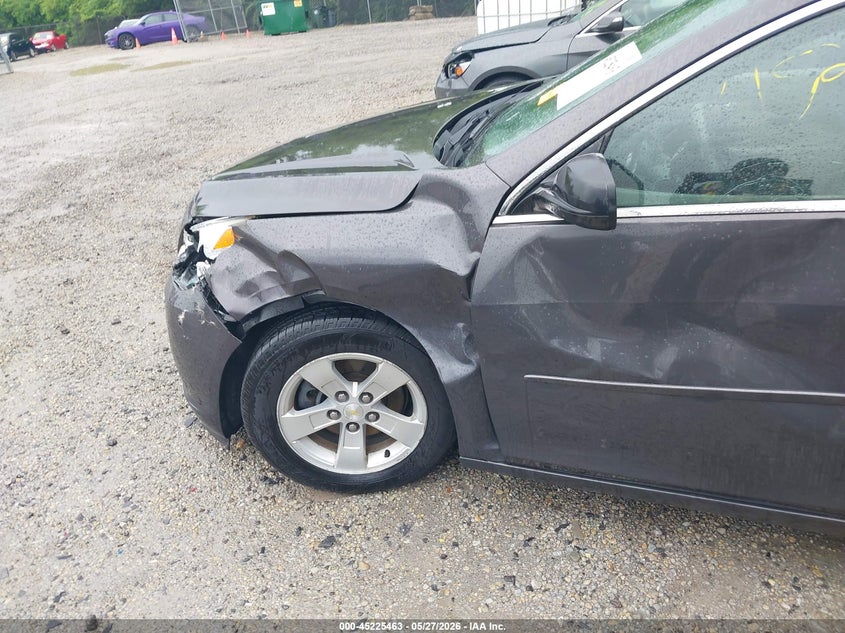 2013 Chevrolet Malibu VIN 1G11B5SA7DF334958 IAAI salvage auction — LEFT FRONT, Salvage Title, sold $550 on 2026-08-01 (photo 6)