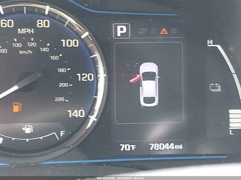 2019 Hyundai Ioniq VIN KMHC65LC6KU131228 IAAI salvage auction — SIDE, Salvage Title, sold $2,300 on 2026-07-25 (photo 7)