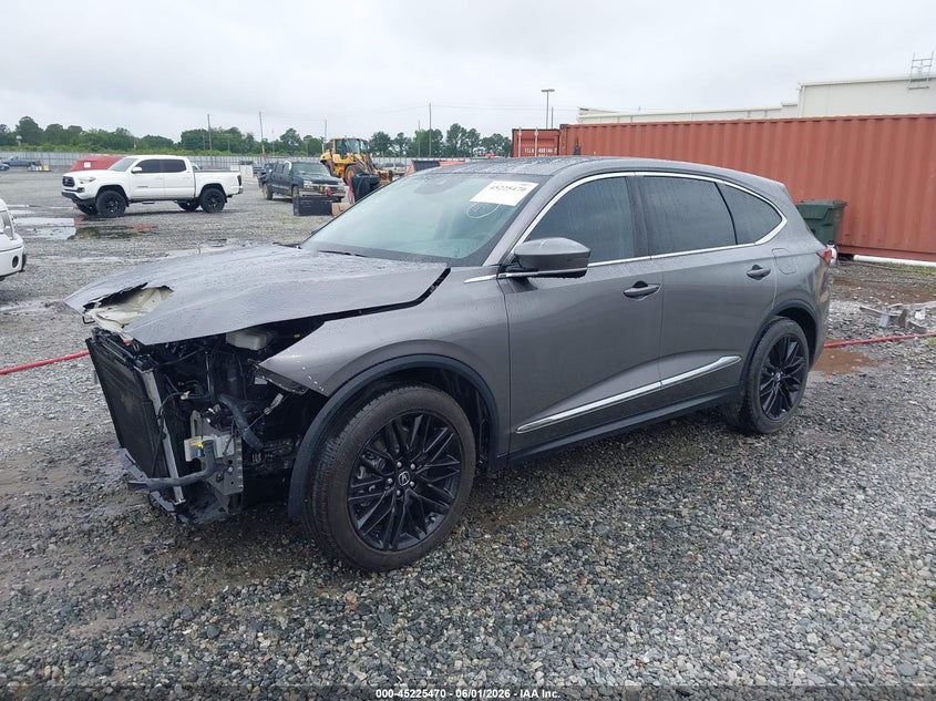 2022 Acura Mdx VIN 5J8YD9H49NL010276 IAAI salvage auction — FRONT END, Salvage Title, sold $7,700 on 2026-07-27 (photo 2)
