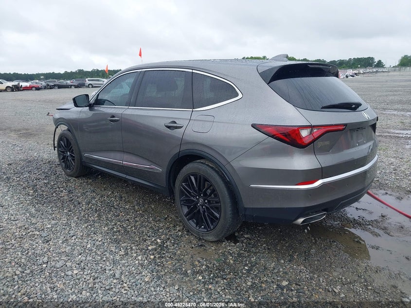 2022 Acura Mdx VIN 5J8YD9H49NL010276 IAAI salvage auction — FRONT END, Salvage Title, sold $7,600 on 2026-07-23 (photo 3)