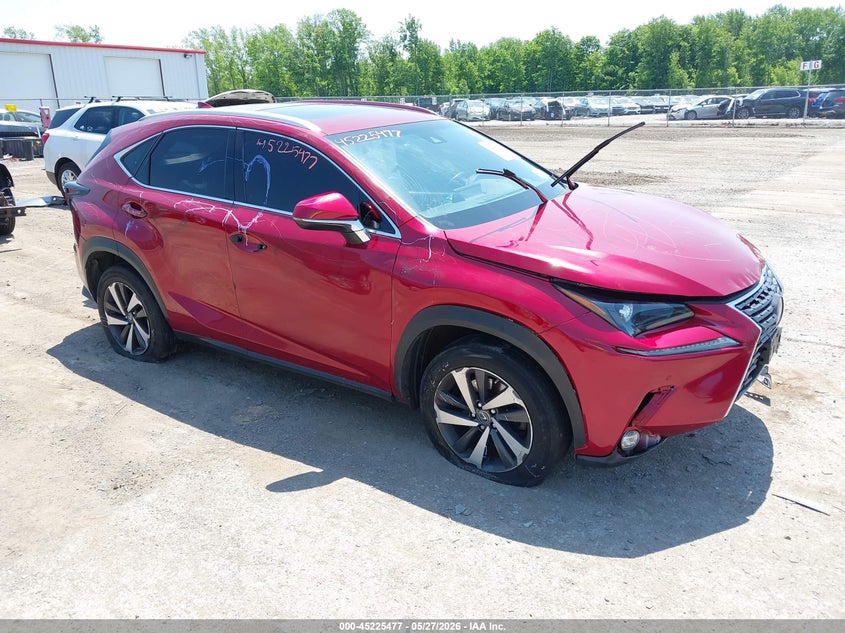 2019 Lexus VIN JTJBARBZ9K2185319 IAAI salvage auction — VANDALISM, Mv-907A (New York), sold $525 on 2026-07-28 (photo 1)