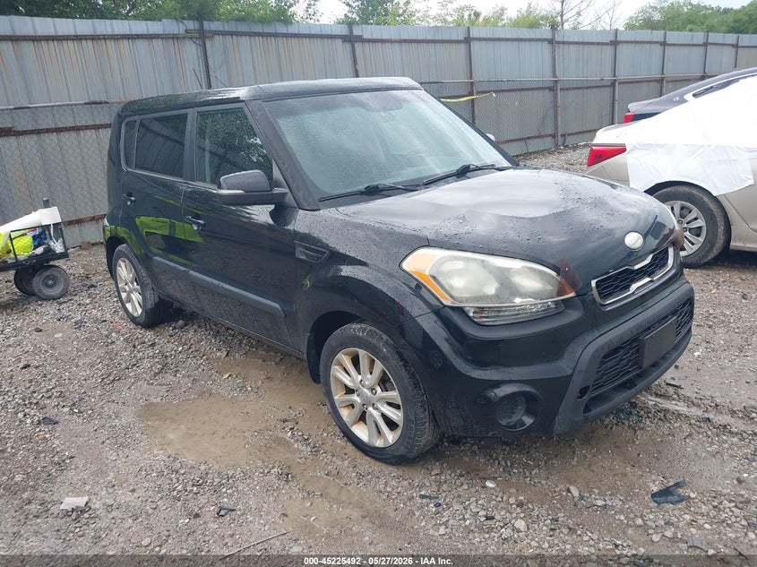 2013 Kia Soul VIN KNDJT2A66D7551606 IAAI salvage auction — NORMAL WEAR, Original (Ohio), sold $125 on 2026-07-08 (photo 1)
