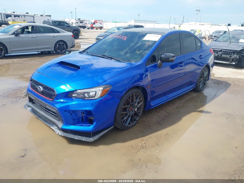 2018 Subaru Wrx sti VIN JF1VA3Z6XJ9833187 IAAI salvage auction — RIGHT FRONT, Salvage (Texas), sold $6,800 on 2026-07-29 (photo 2)