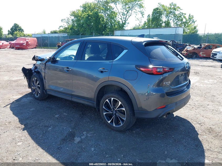 2022 Mazda Cx-5 VIN JM3KFBEM0N0580802 IAAI salvage auction — FRONT END, Salvage (Pennsylvania), sold $4,150 on 2026-08-01 (photo 3)