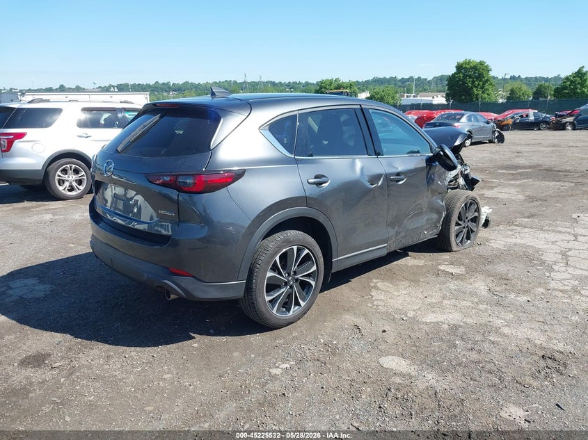 2022 Mazda Cx-5 VIN JM3KFBEM0N0580802 IAAI salvage auction — FRONT END, Salvage (Pennsylvania), sold $4,150 on 2026-08-01 (photo 4)
