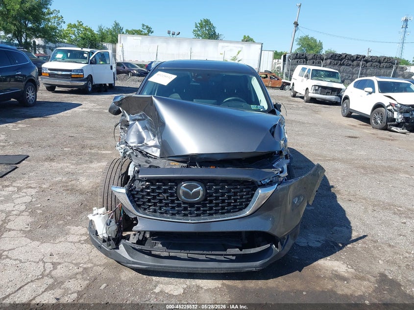2022 Mazda Cx-5 VIN JM3KFBEM0N0580802 IAAI salvage auction — FRONT END, Salvage (Pennsylvania), sold $4,150 on 2026-08-01 (photo 6)
