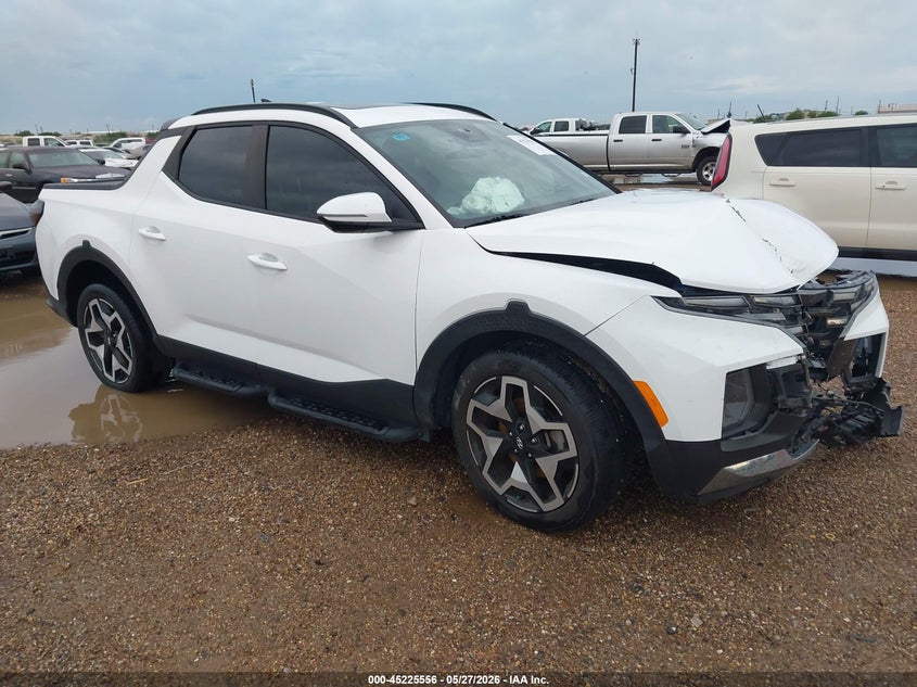 2024 Hyundai Santa cruz VIN 5NTJEDDF3RH121747 IAAI salvage auction — FRONT END, Salvage Title, sold $3,850 on 2026-07-22 (photo 1)