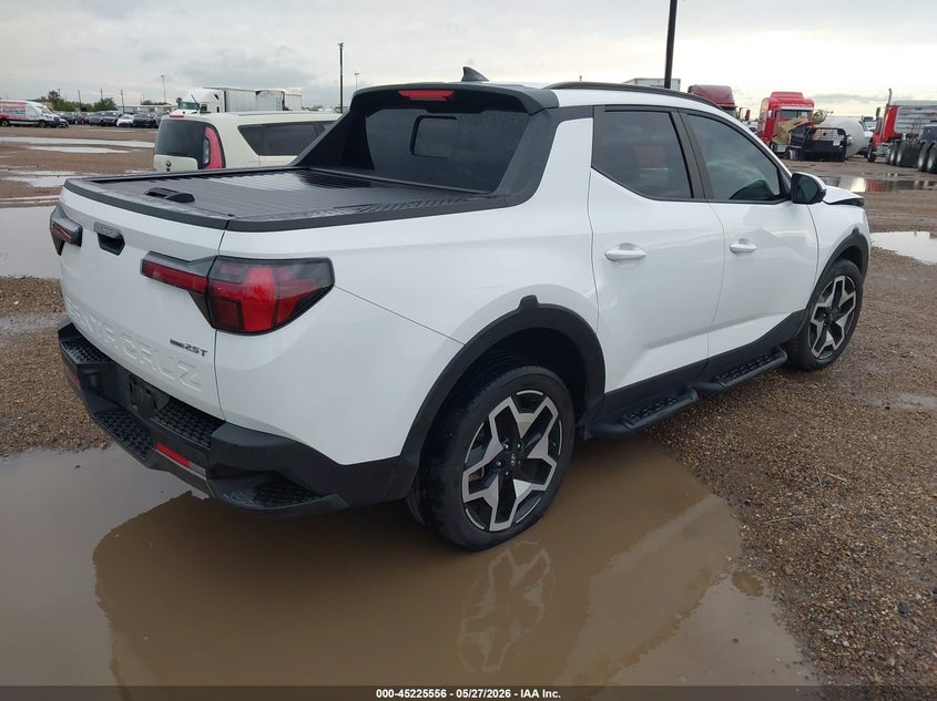 2024 Hyundai Santa cruz VIN 5NTJEDDF3RH121747 IAAI salvage auction — FRONT END, Salvage Title, sold $3,850 on 2026-07-22 (photo 4)