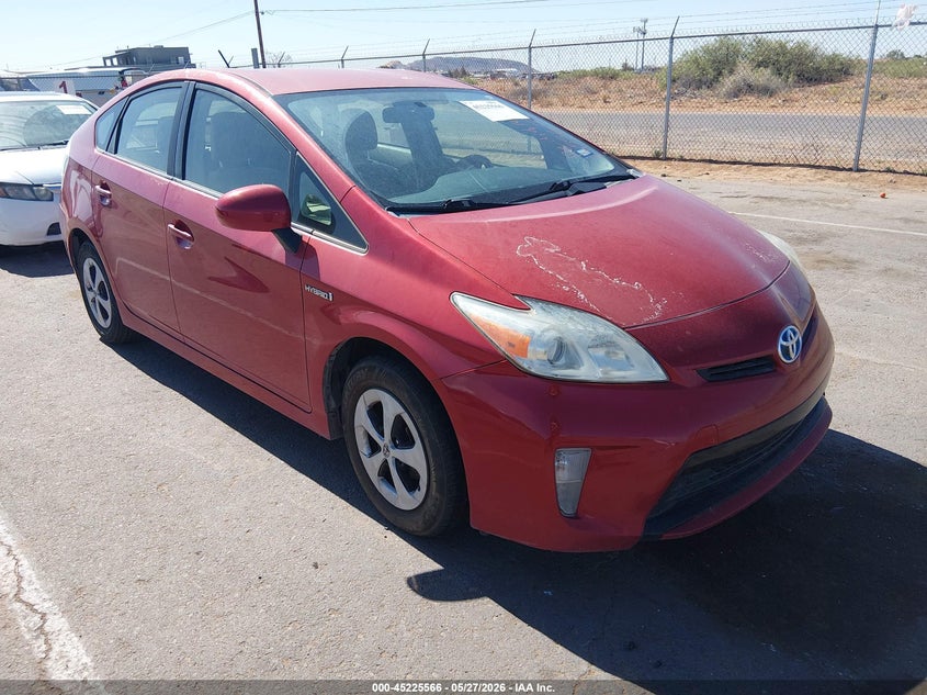 2012 Toyota Prius VIN JTDKN3DU2C1539484 IAAI salvage auction — NORMAL WEAR, Clear (New Mexico), sold $1,300 on 2026-07-15 (photo 1)