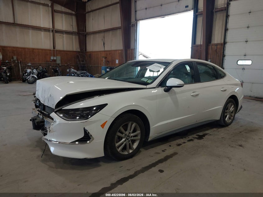 2023 Hyundai Sonata VIN KMHL24JA2PA343155 IAAI salvage auction — FRONT END, Salvage Title, sold $3,900 on 2026-07-08 (photo 2)