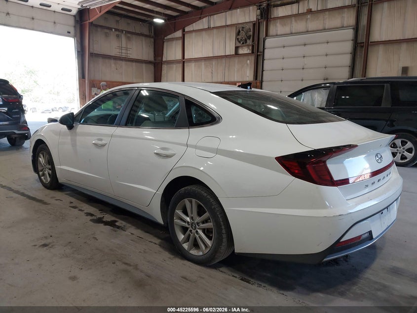 2023 Hyundai Sonata VIN KMHL24JA2PA343155 IAAI salvage auction — FRONT END, Salvage Title, sold $3,900 on 2026-07-08 (photo 3)