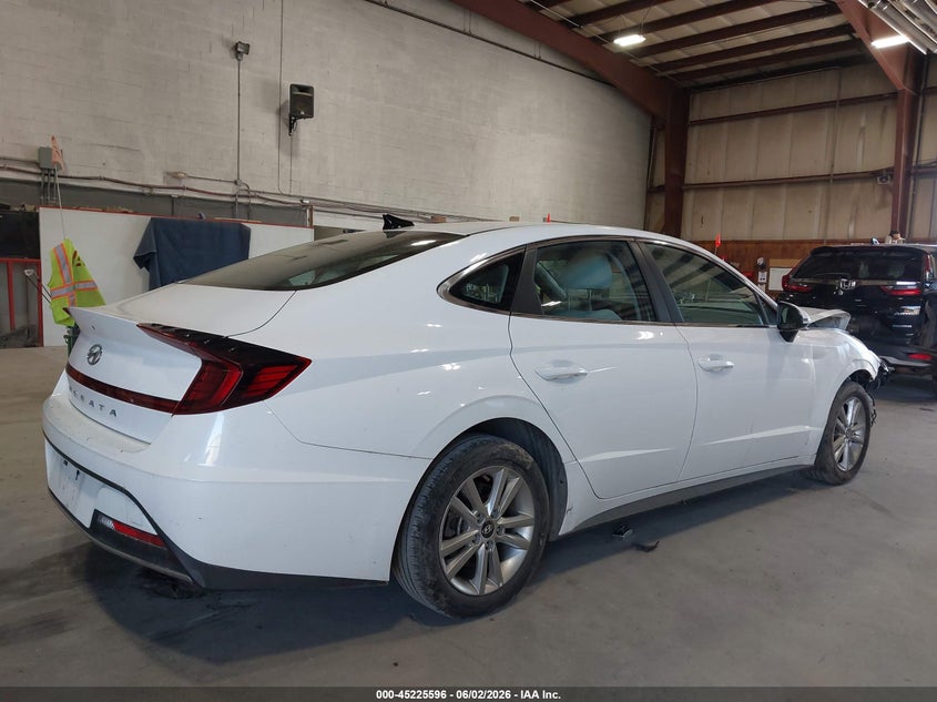2023 Hyundai Sonata VIN KMHL24JA2PA343155 IAAI salvage auction — FRONT END, Salvage Title, sold $3,900 on 2026-07-08 (photo 4)