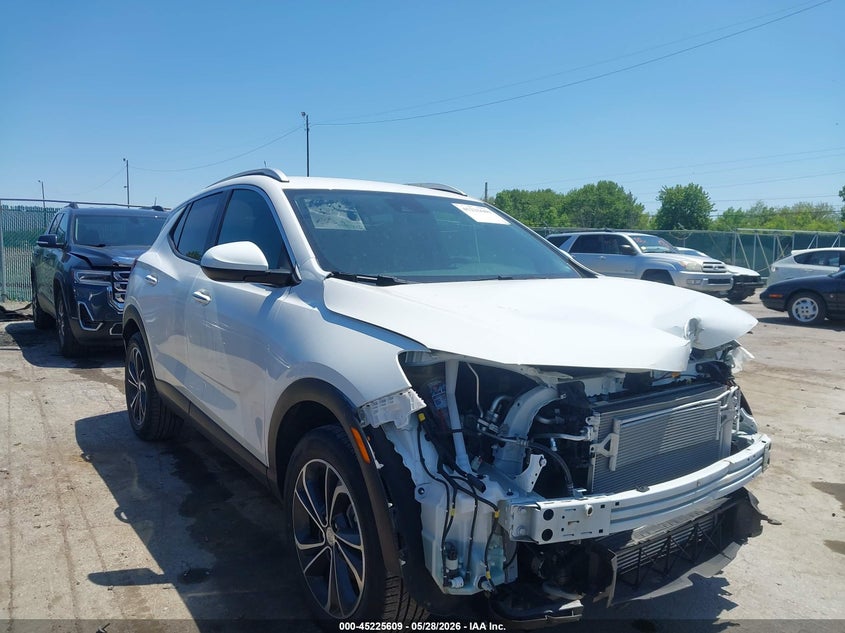 2023 Buick Encore gx VIN KL4MMDS29PB097994 IAAI salvage auction — FRONT END, Salvage (Ohio), sold $1,900 on 2026-07-21 (photo 1)