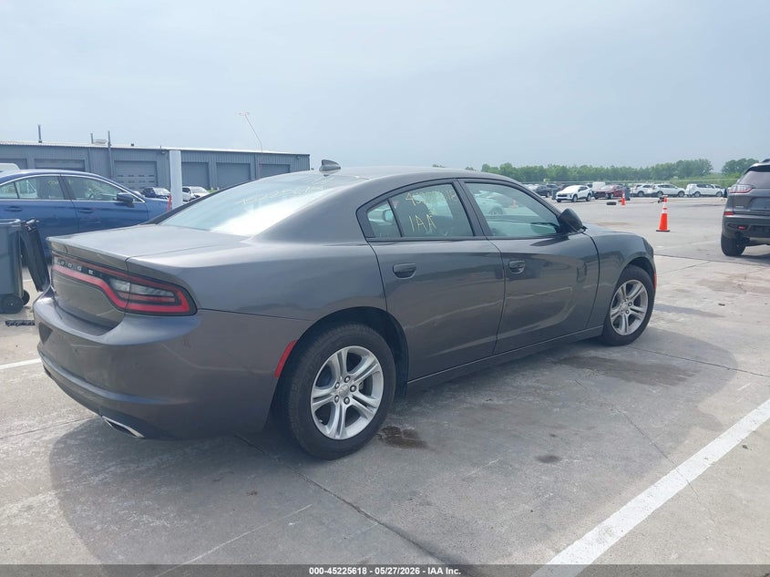 2023 Dodge Charger VIN 2C3CDXBG5PH518751 IAAI salvage auction — FRONT END, Salvage (Indiana), sold $3,575 on 2026-08-16 (photo 4)