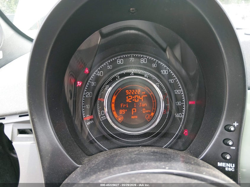 2012 Fiat 500 VIN 3C3CFFBR3CT148990 IAAI salvage auction — SIDE, Salvage Title, sold $725 on 2026-08-12 (photo 7)