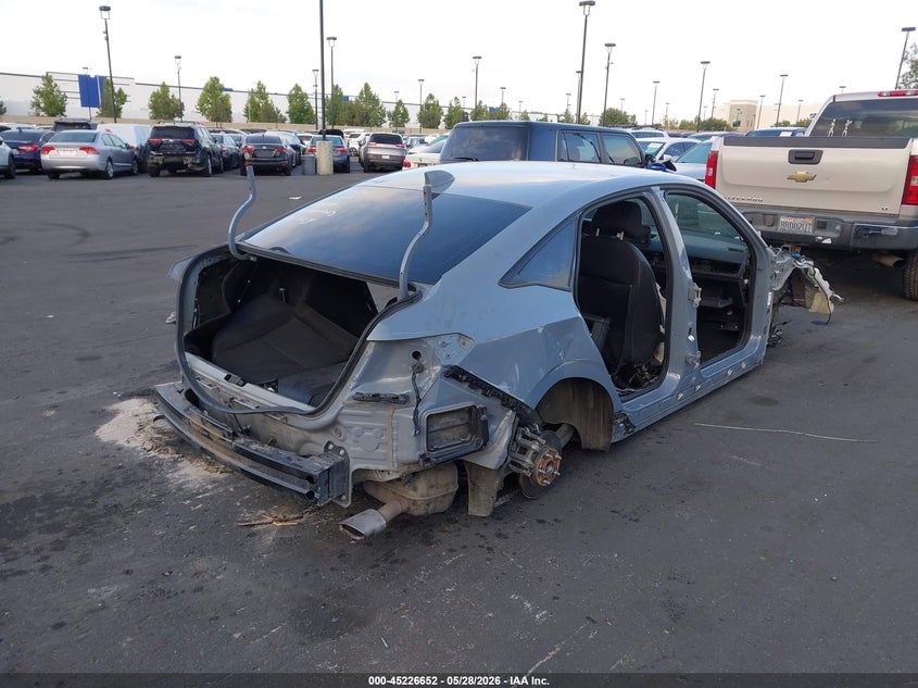 2023 Honda Civic VIN 2HGFE2F59PH536737 IAAI salvage auction — THEFT, Salvage Title, sold $125 on 2026-07-31 (photo 4)