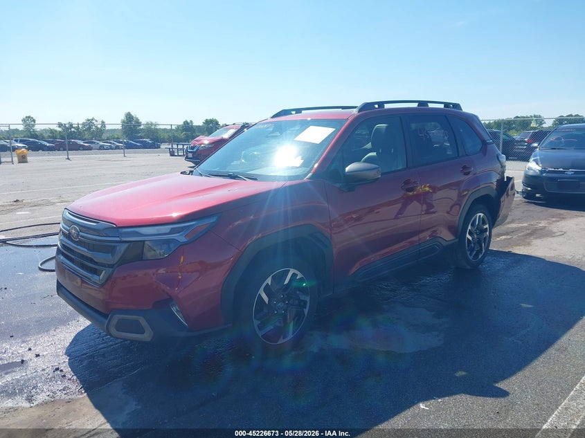 2025 Subaru Forester VIN JF2SLDRC5SH460586 IAAI salvage auction — REAR END, Salvage Title, sold $7,300 on 2026-07-24 (photo 2)