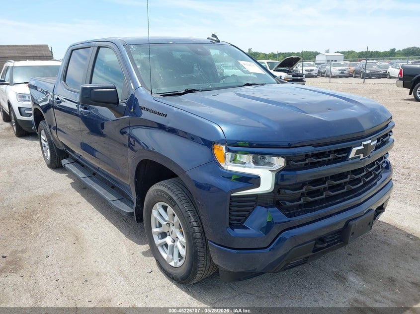 2023 Chevrolet Silverado VIN 2GCUDEED2P1137101 IAAI salvage auction — HAIL, Salvage Title, sold $18,550 on 2026-07-29 (photo 1)