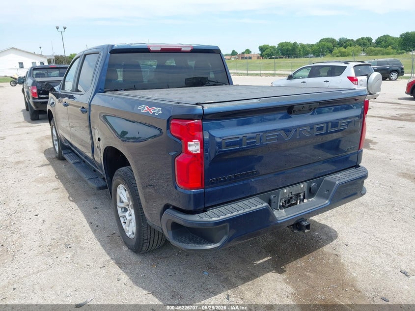 2023 Chevrolet Silverado VIN 2GCUDEED2P1137101 IAAI salvage auction — HAIL, Salvage Title, sold $18,550 on 2026-07-29 (photo 3)