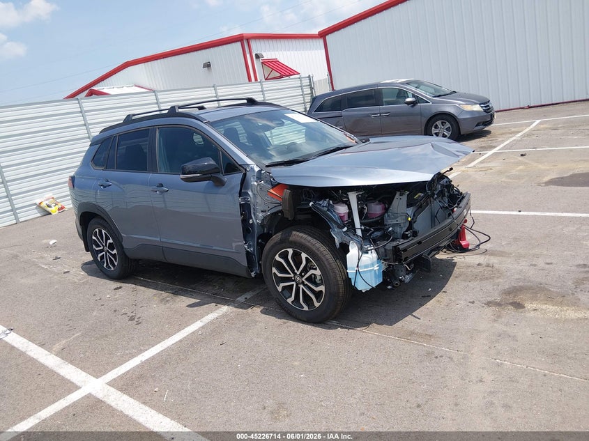 2026 Toyota Corolla cross VIN 7MUFBABG7TV098715 IAAI salvage auction — FRONT END, Salvage Title, sold $9,200 on 2026-07-14 (photo 1)
