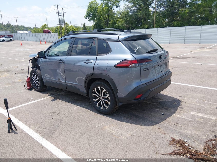 2026 Toyota Corolla cross VIN 7MUFBABG7TV098715 IAAI salvage auction — FRONT END, Salvage Title, sold $9,200 on 2026-07-14 (photo 3)