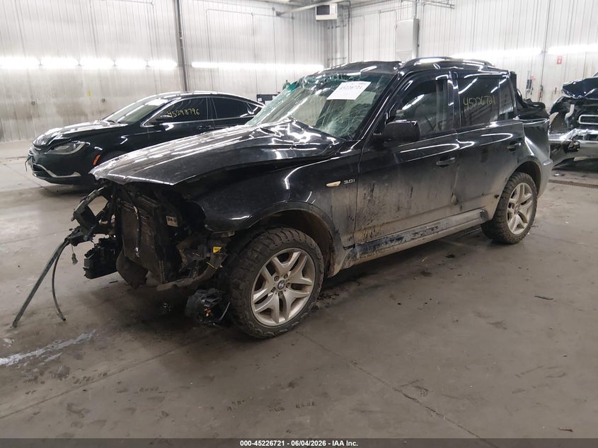 2006 BMW X3 VIN WBXPA93486WG80871 IAAI salvage auction — ROLLOVER, Parts Only Bos (Minnesota), sold $350 on 2026-07-14 (photo 2)