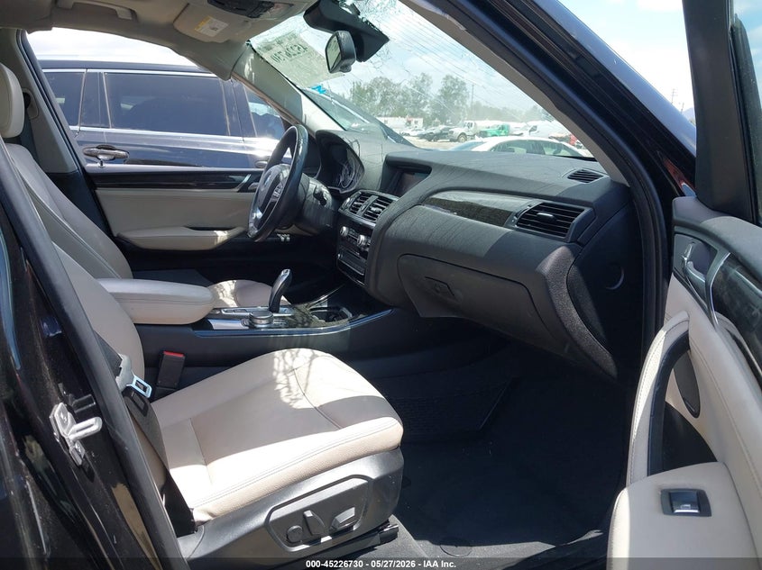 2017 BMW X3 VIN 5UXWZ7C30H0V87602 IAAI salvage auction — ROLLOVER, Salvage (California), sold $1,500 on 2026-08-02 (photo 5)