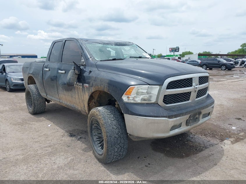 2017 Ram 1500 VIN 1C6RR7GT2HS521217 IAAI salvage auction — ROLLOVER, Salvage Title, sold $1,500 on 2026-07-22 (photo 1)