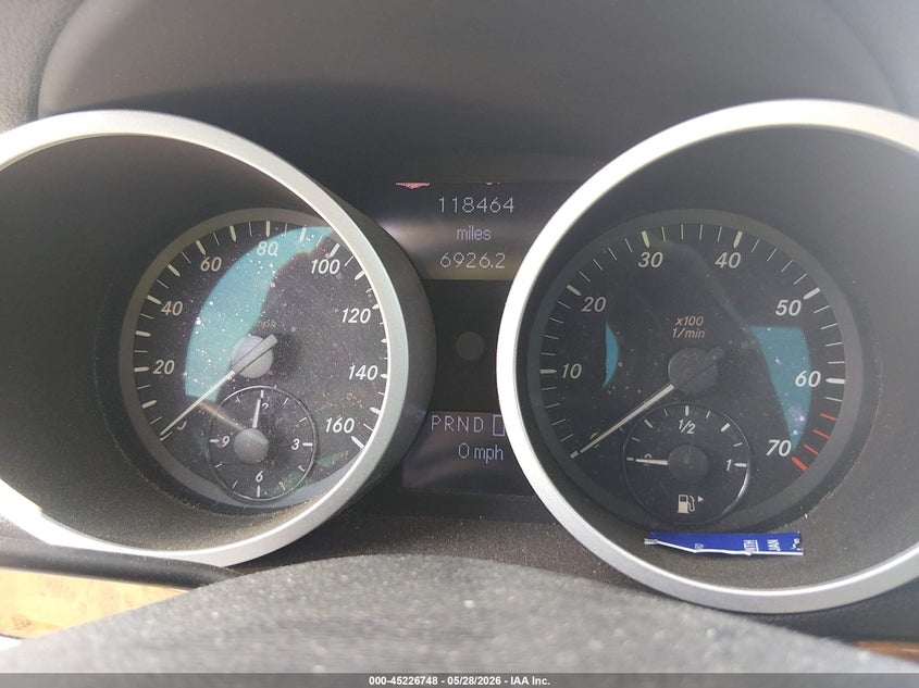2006 Mercedes-benz Slk-class VIN WDBWK56F36F124992 IAAI salvage auction — FRONT & REAR, Salvage (Ohio), sold $875 on 2026-07-09 (photo 7)