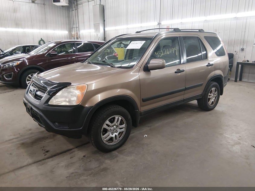 2002 Honda Cr-v VIN JHLRD788X2C071709 IAAI salvage auction — NORMAL WEAR, Clear (Florida), sold $375 on 2026-07-14 (photo 2)
