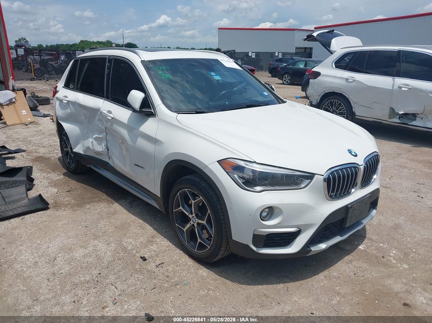 2016 BMW X1 VIN WBXHT3C30GP883524 IAAI salvage auction — RIGHT SIDE, Original (Texas), sold $3,750 on 2026-07-28 (photo 1)