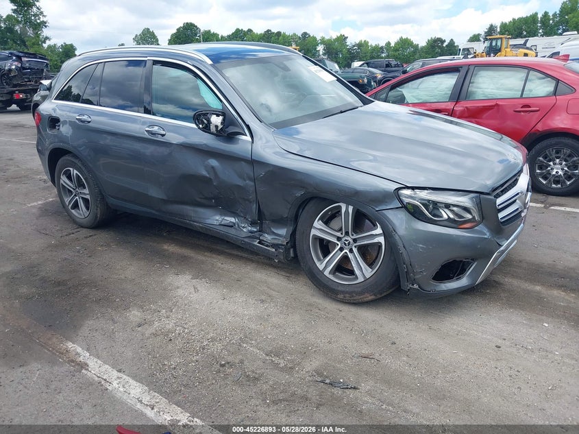 2019 Mercedes-benz Glc VIN WDC0G4KB1KV150801 IAAI salvage auction — SIDE, Salvage (North Carolina), sold $5,100 on 2026-07-23 (photo 1)