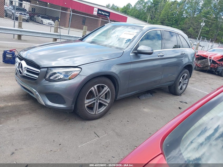 2019 Mercedes-benz Glc VIN WDC0G4KB1KV150801 IAAI salvage auction — SIDE, Salvage (North Carolina), sold $5,100 on 2026-07-23 (photo 2)