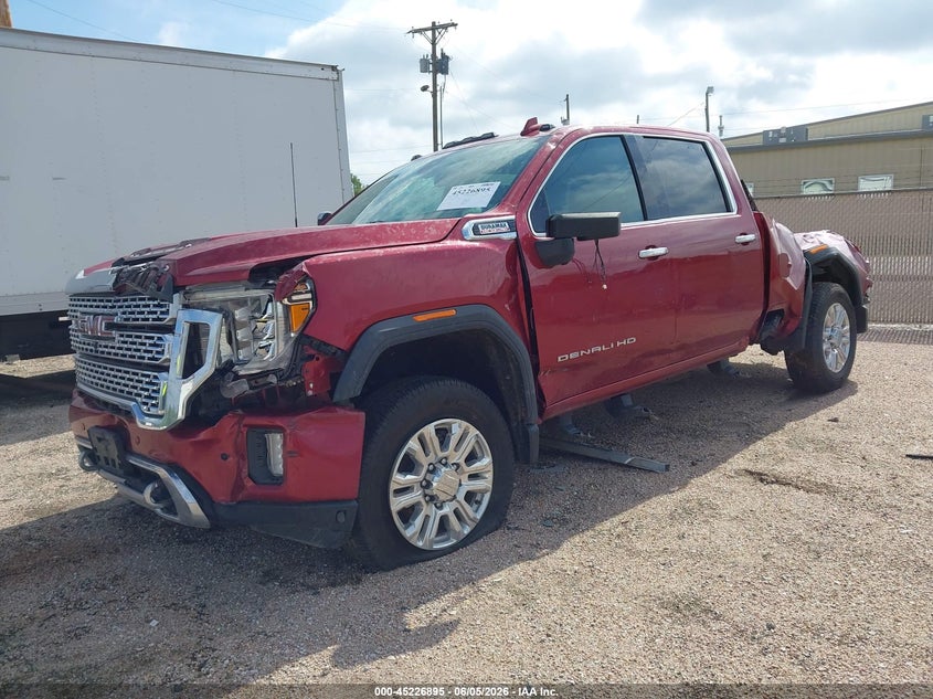2020 Gmc SIERRA VIN 1GT49WEY2LF126810 IAAI salvage auction — ROLLOVER, Salvage Title, sold $25 on 2026-07-31 (photo 2)