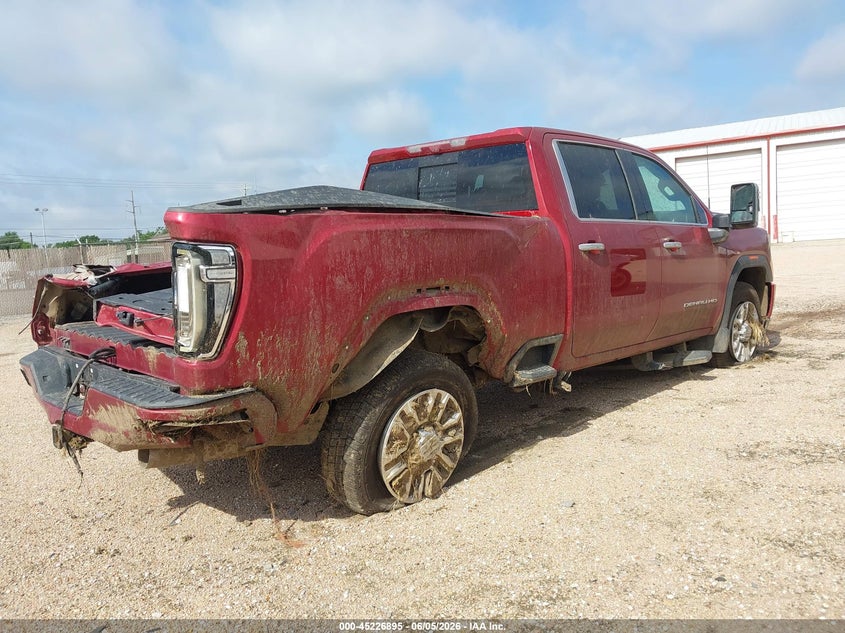 2020 Gmc SIERRA VIN 1GT49WEY2LF126810 IAAI salvage auction — ROLLOVER, Salvage Title, sold $25 on 2026-07-31 (photo 4)