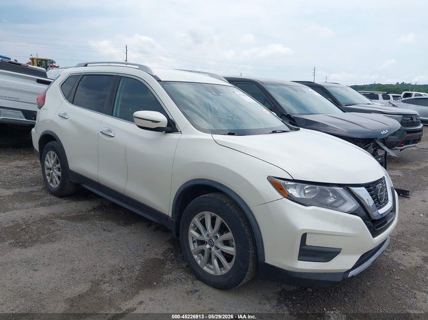 2019 Nissan Rogue VIN JN8AT2MT0KW263931 IAAI salvage auction — HAIL, Clear (Oklahoma), sold $3,625 on 2026-07-14 (photo 1)