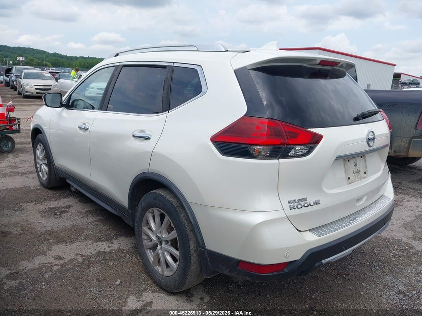 2019 Nissan Rogue VIN JN8AT2MT0KW263931 IAAI salvage auction — HAIL, Clear (Oklahoma), sold $3,625 on 2026-07-14 (photo 3)